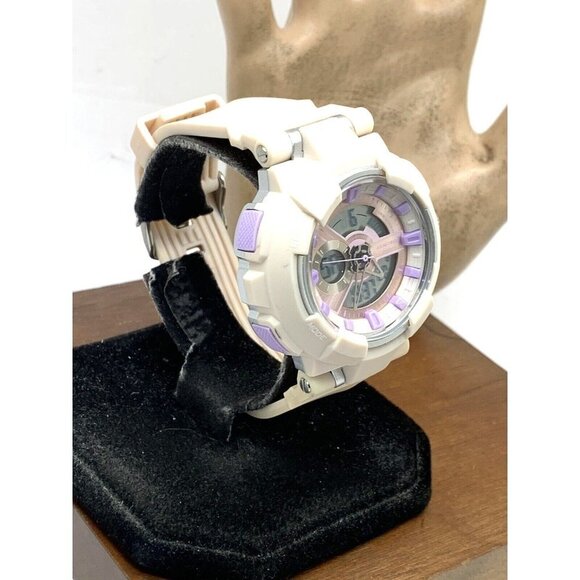 Armitron Women\'s Watch 25/6451 Quartz Analog Digital Pink Purple Dial Re…